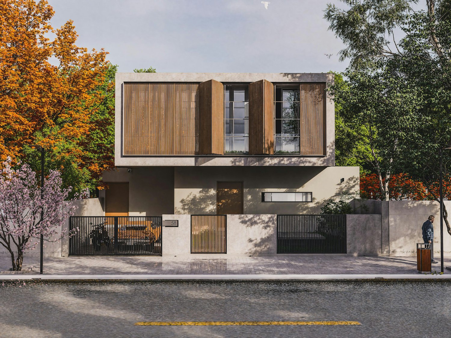 Fachada de concreto